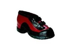 Salisbury Red Rubber Two Buckle Storm Overshoes - Footwear
